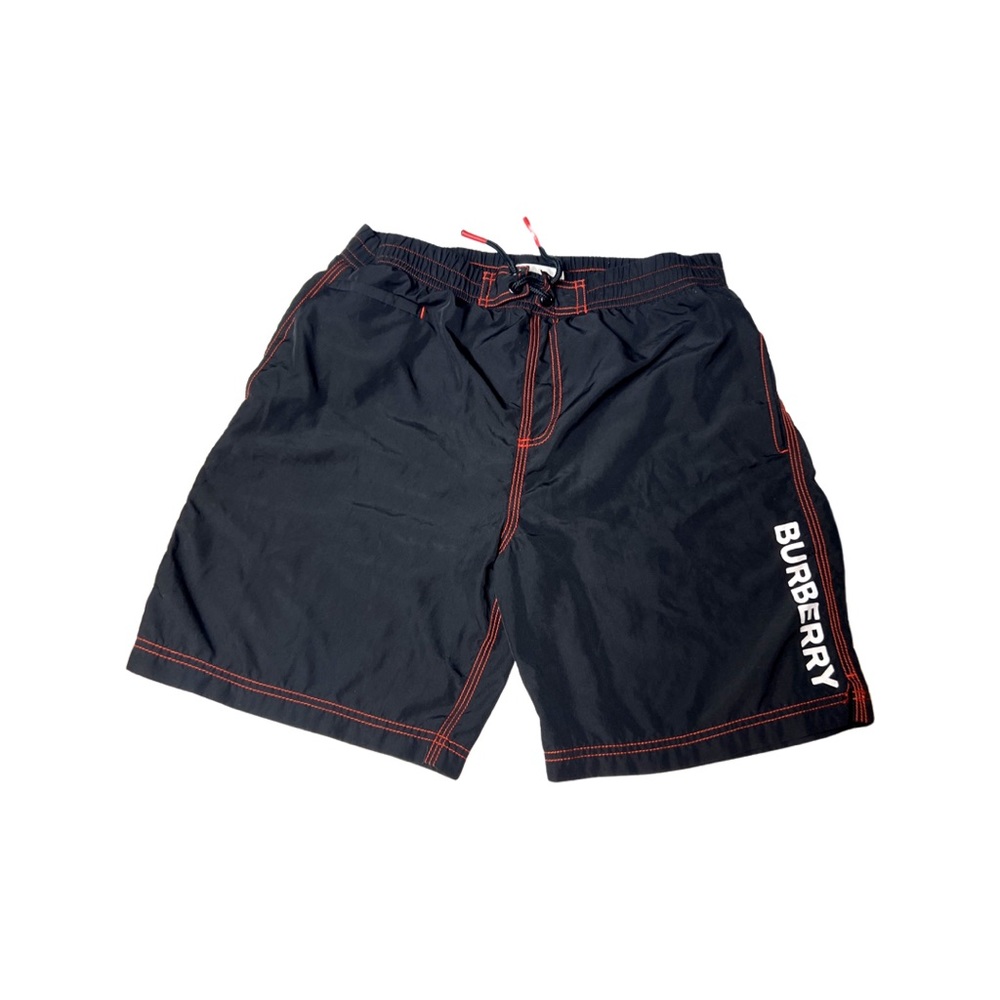 BURBERRY Rafael Logo Swim Trunks Boys
